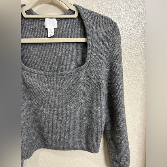 H&M Rib-knit Cropped Sweater - Picture 6 of 14